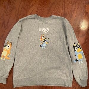 Bluey crewneck sweatshirt size large
